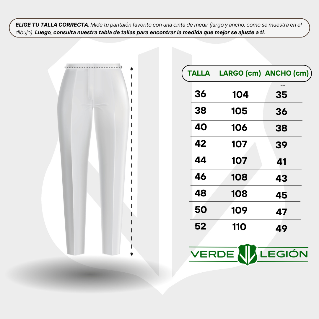 Pantalón de Vestir Palm Beach Mujer Carabineros