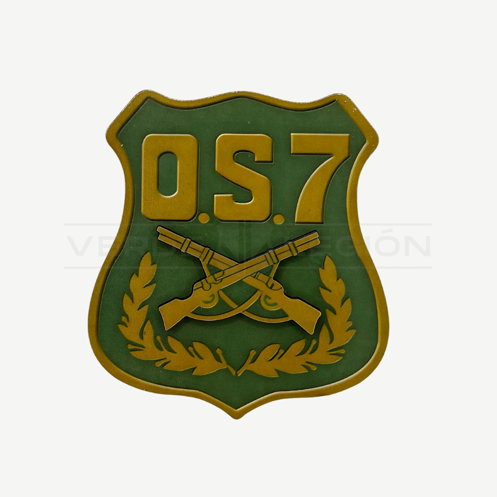 Imán OS7 Carabineros de Madera para Refrigerador