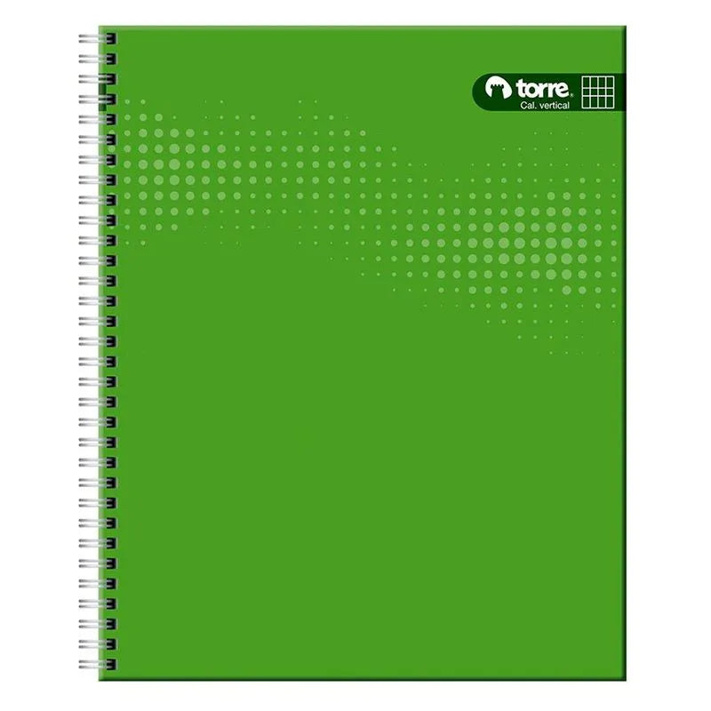 Cuaderno Universitario Matematicas Tapa Verde Marca Torre