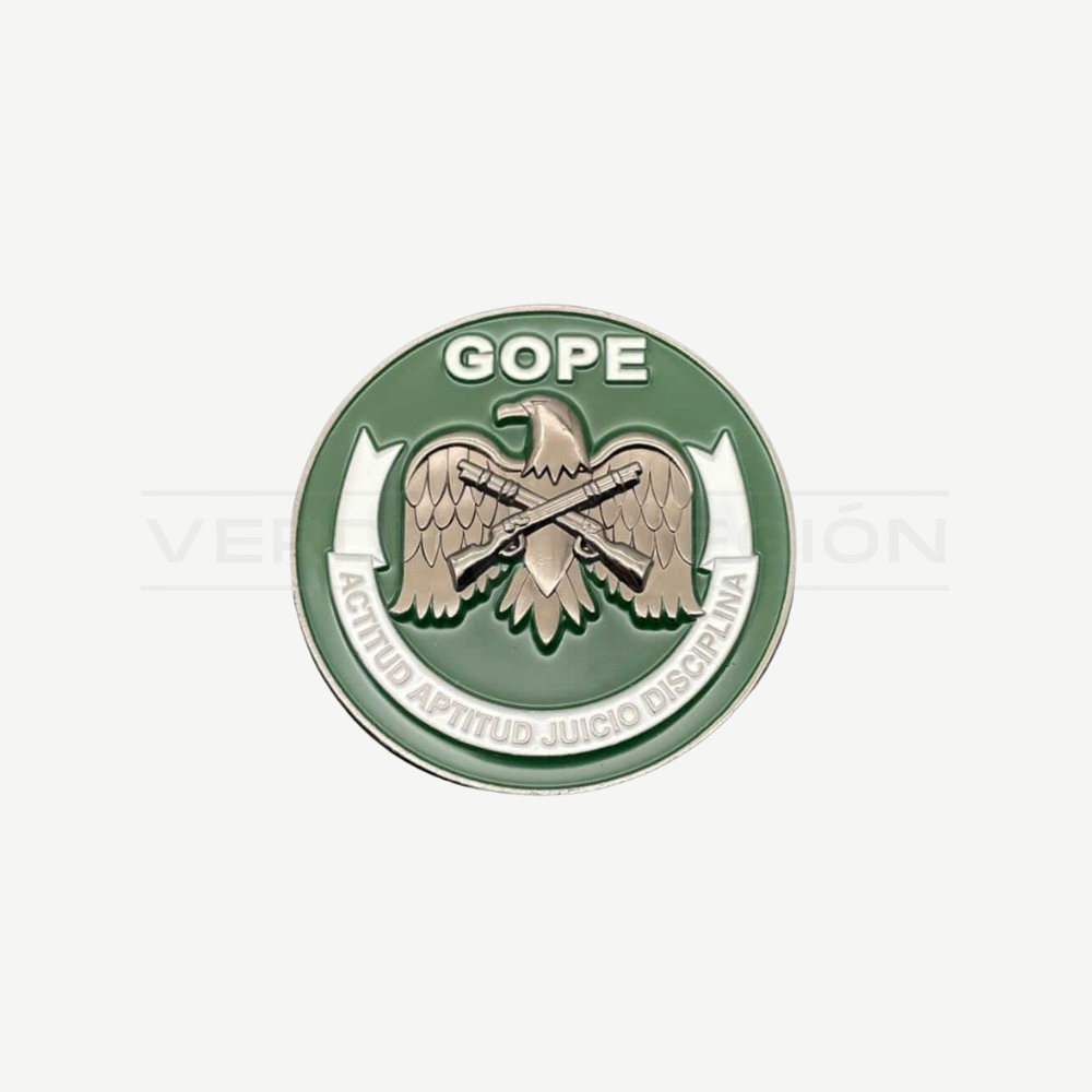 Moneda de Colección Grupo de Operaciones Policiales Especiales Gope Carabineros