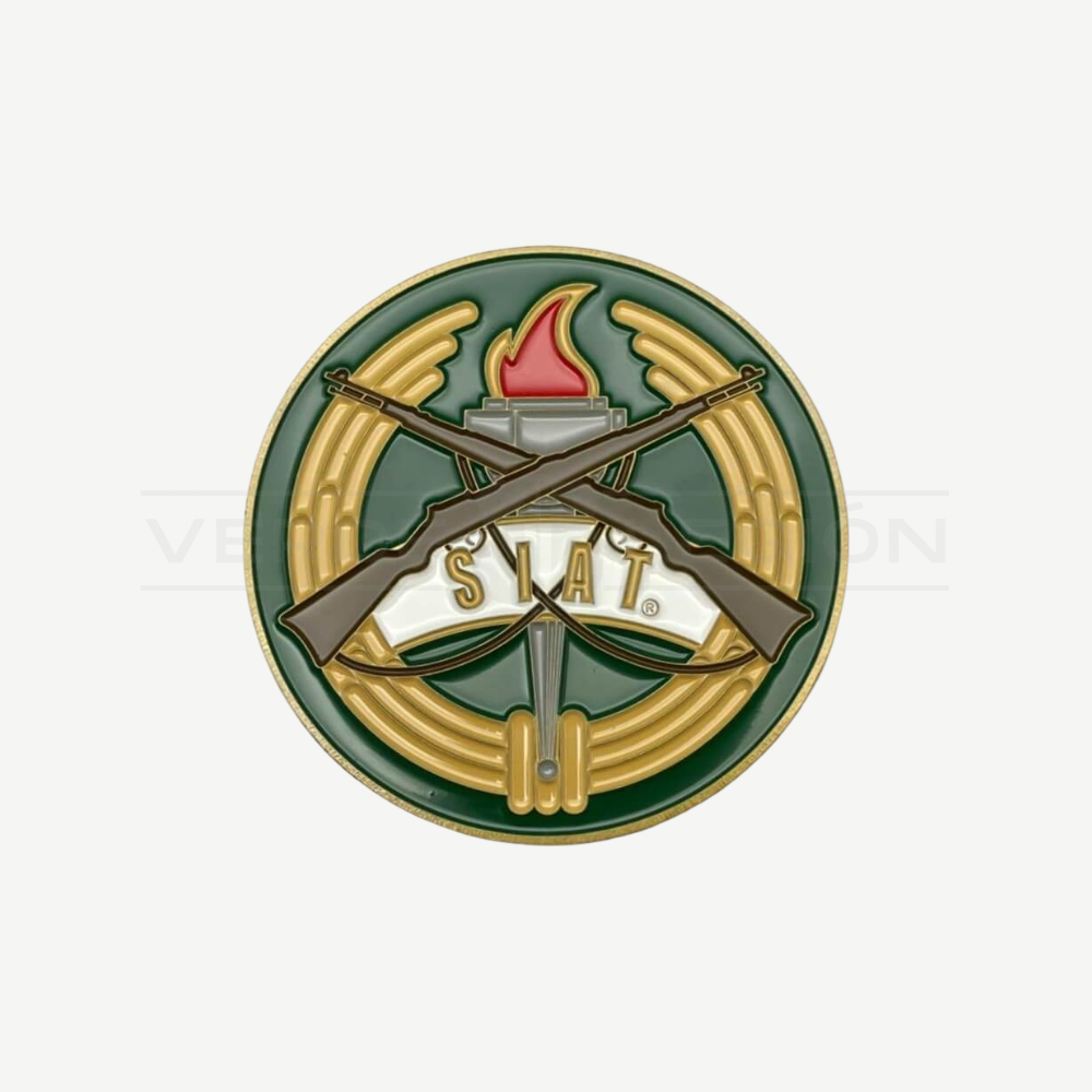 Moneda de Colección Himno Siat Carabineros