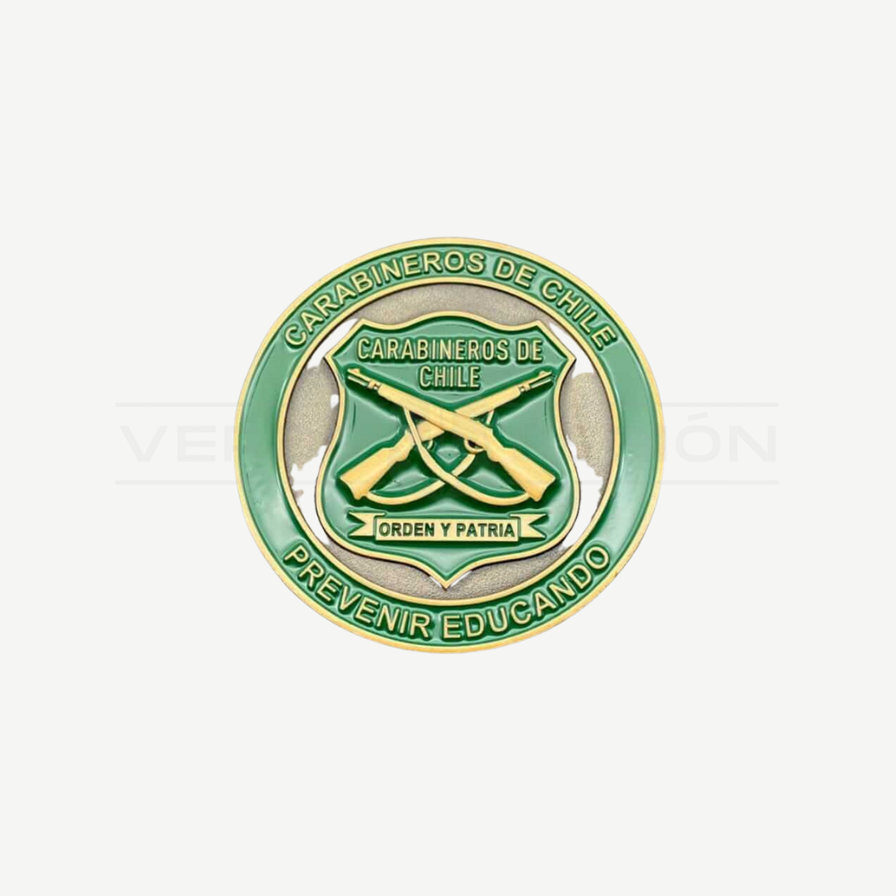 Moneda de Colección Centro de Formación y Capacitación de Conductores Carabineros