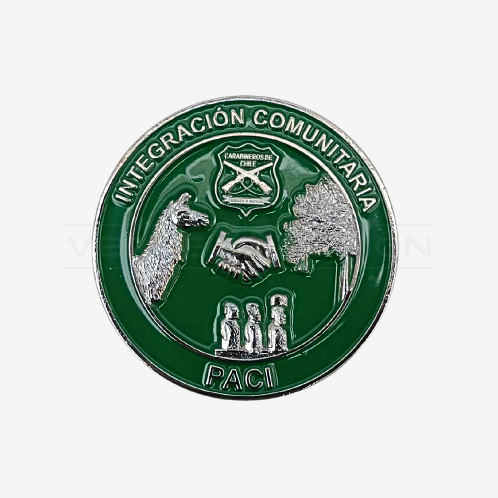 Moneda de Colección MICC Carabineros