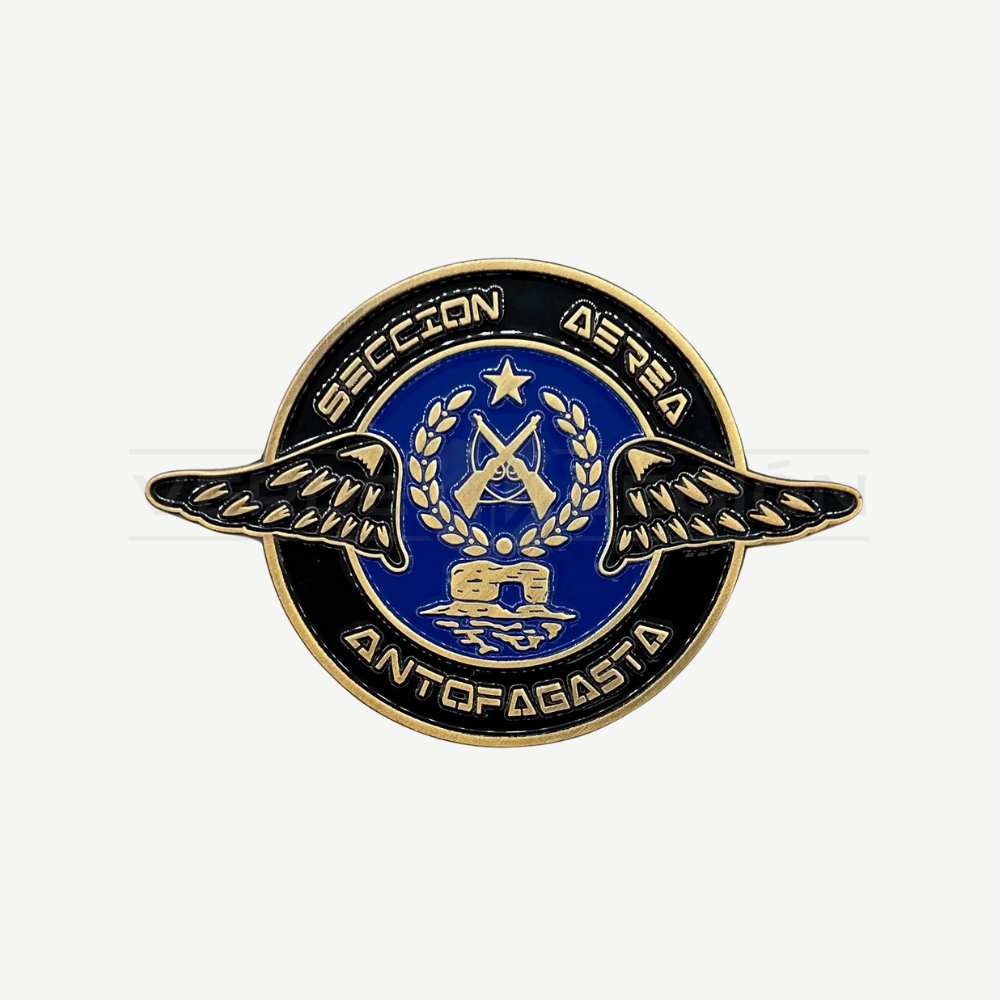 Moneda de Colección Sección Aérea Antofagasta Carabineros