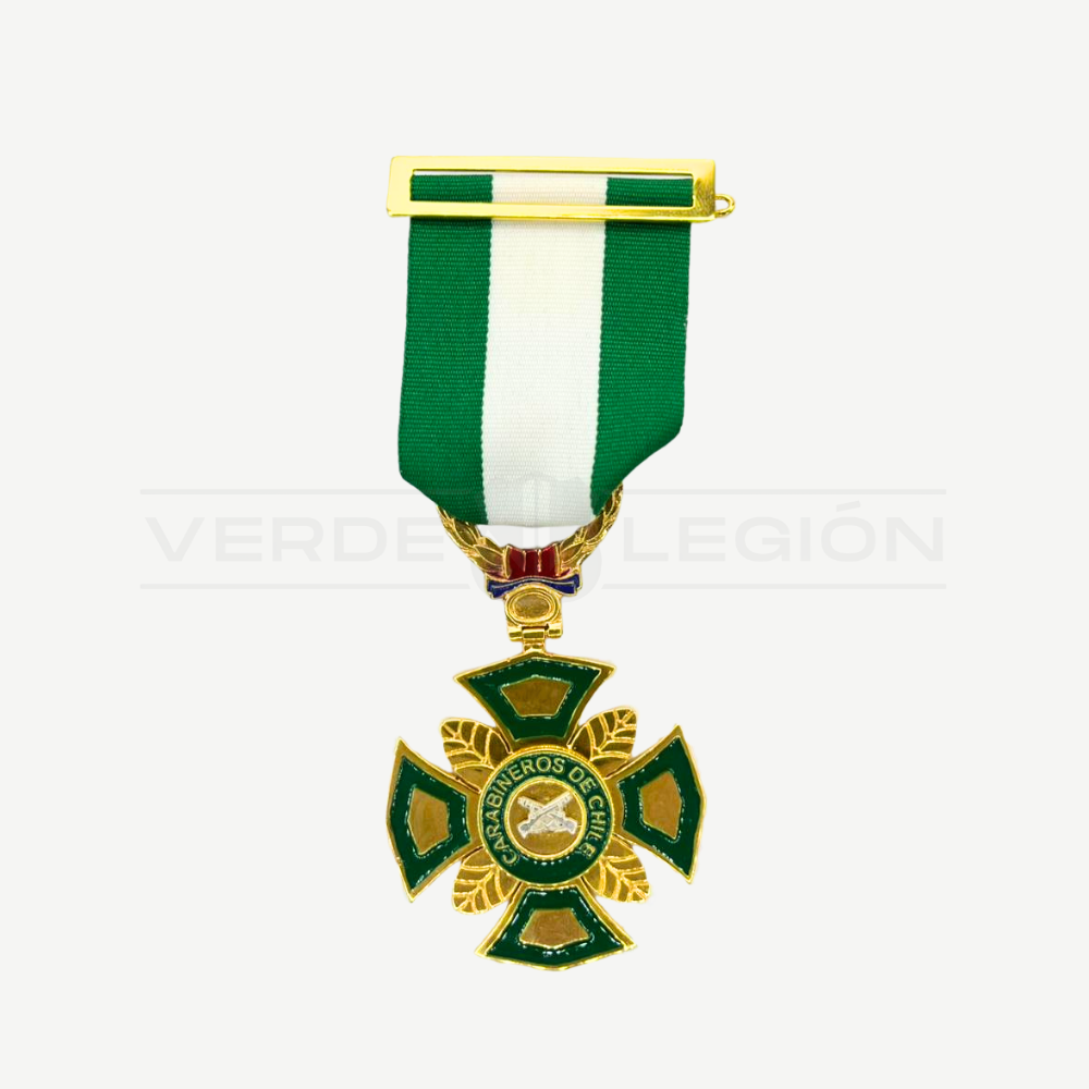 Medalla 20 años de Servicio PNS Carabineros