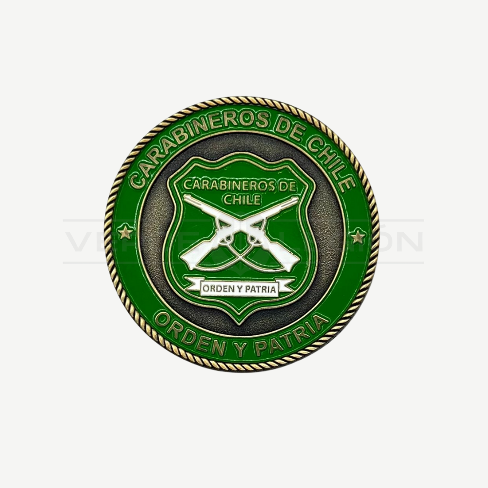Moneda de Colección 4ta Comisaria El Salvador Carabineros