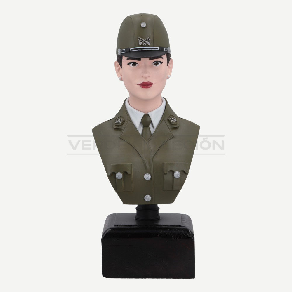 Figura 3D Carabinero Mujer PNS