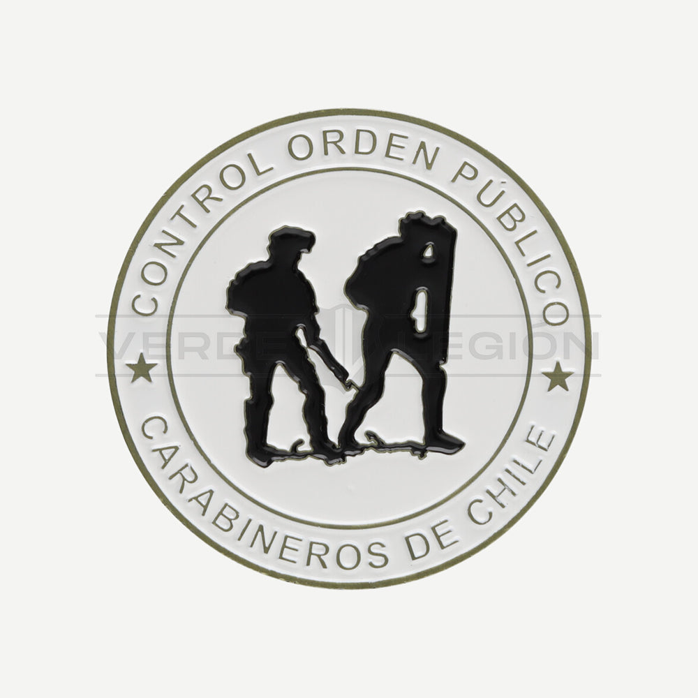 Moneda de Colección Control de Orden Publico Magallanes