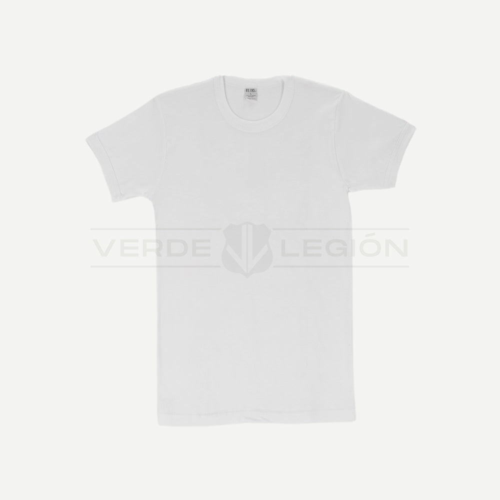 Camiseta Blanca Algodón Unisex Carabineros