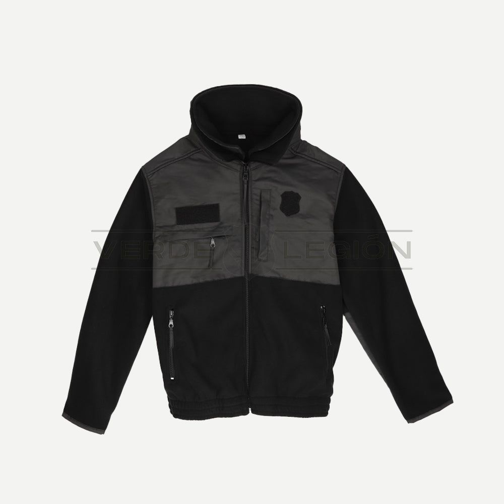 Casaca Polar Color Negro Unisex Carabineros