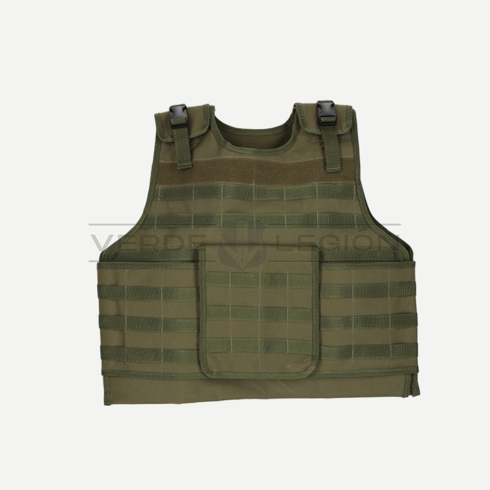 Chaleco Multiuso Sistema Molle Verde Carabineros