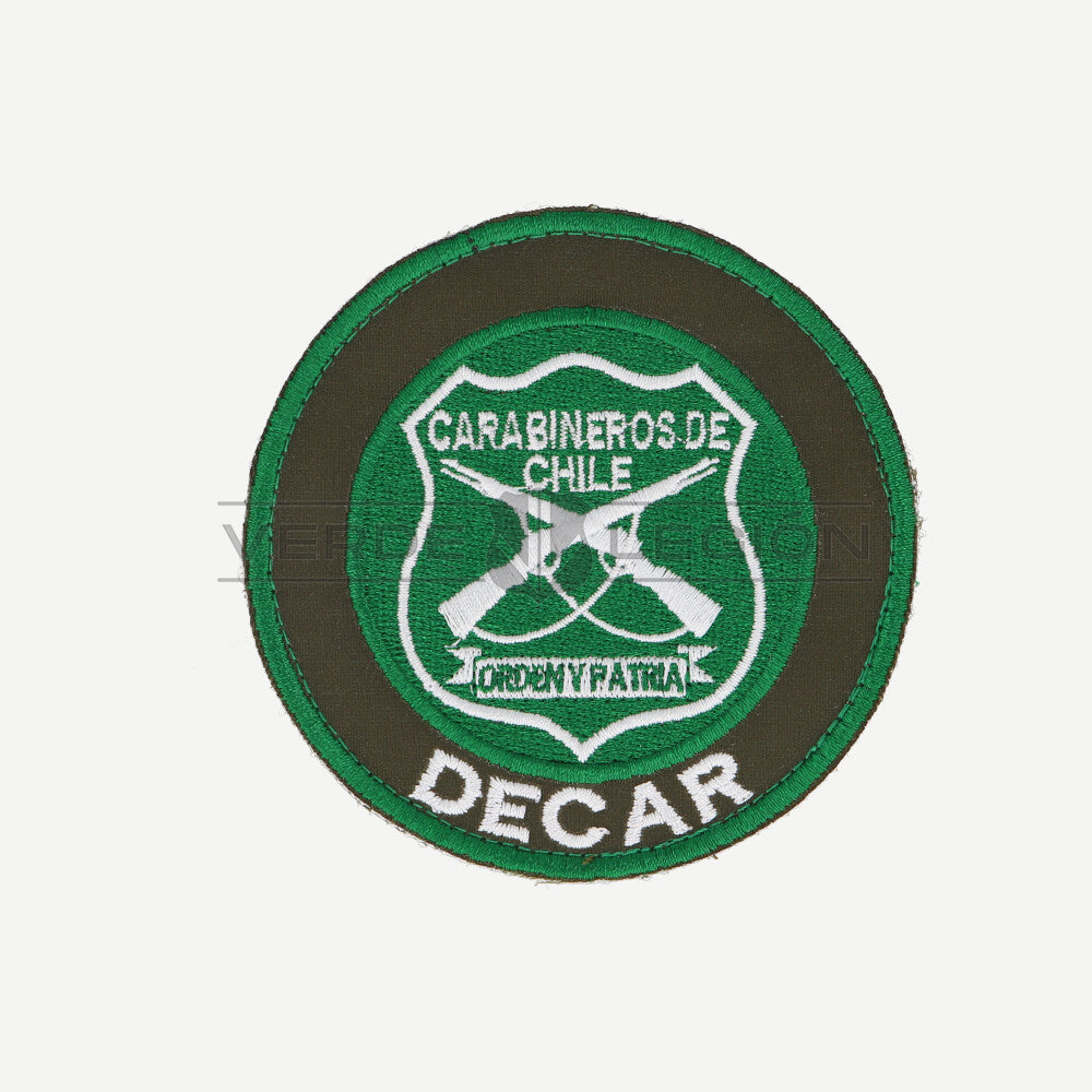 Parche Disco DECAR (Opciones) Carabineros