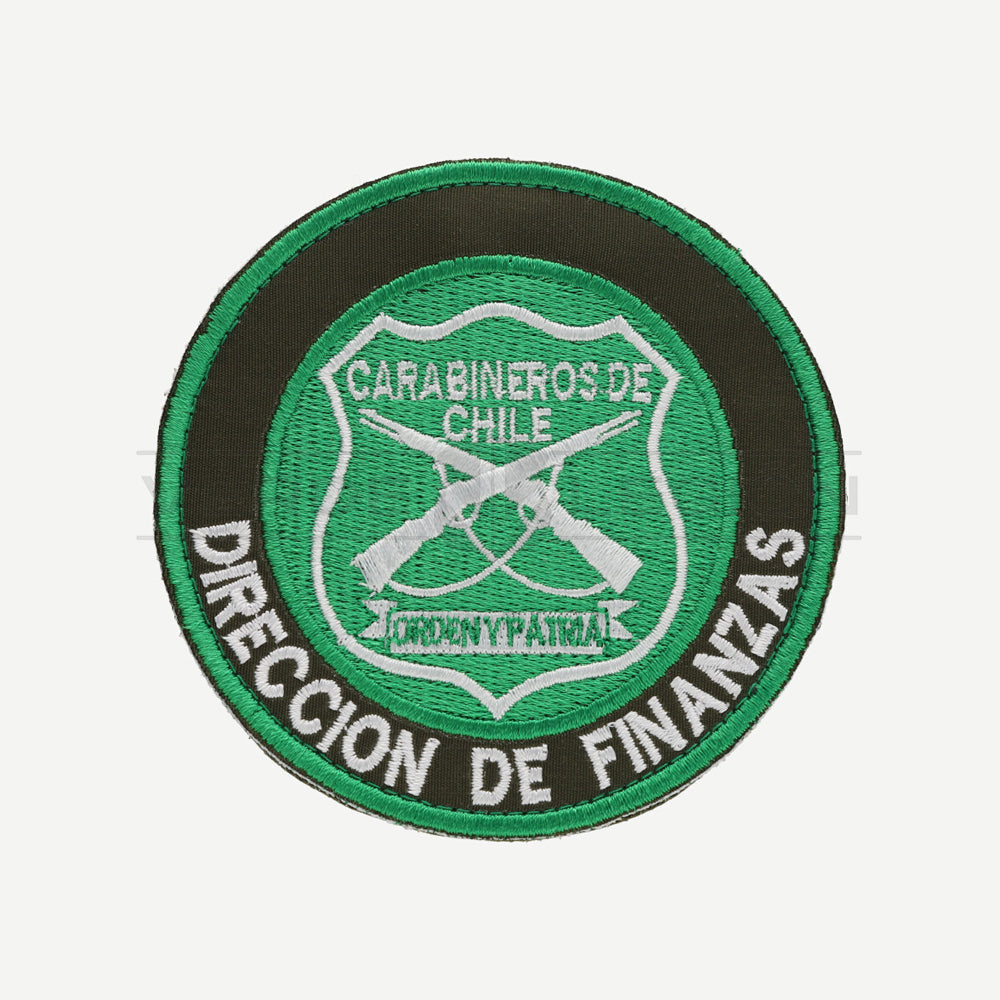 Parche Disco Dirección De Finanzas (Opciones) Carabineros