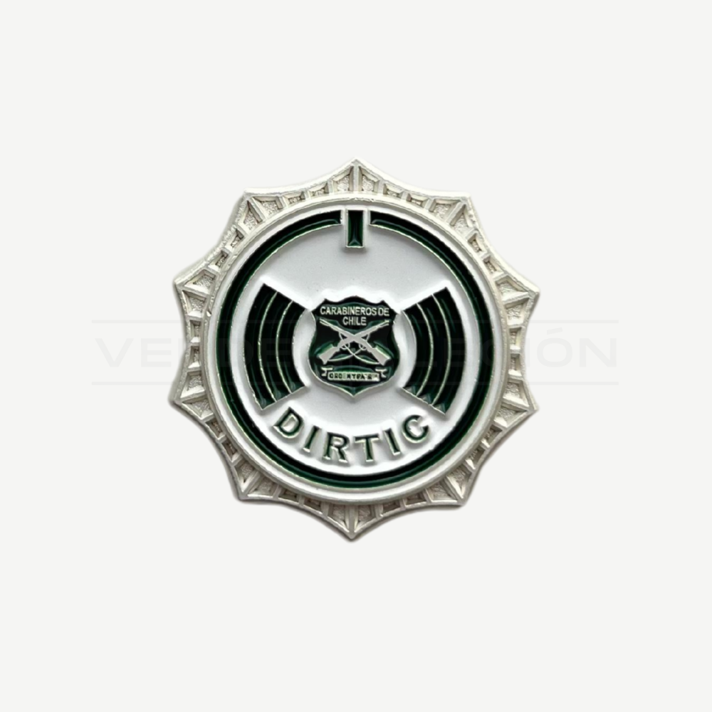 Piocha Botón Dirtic Carabineros