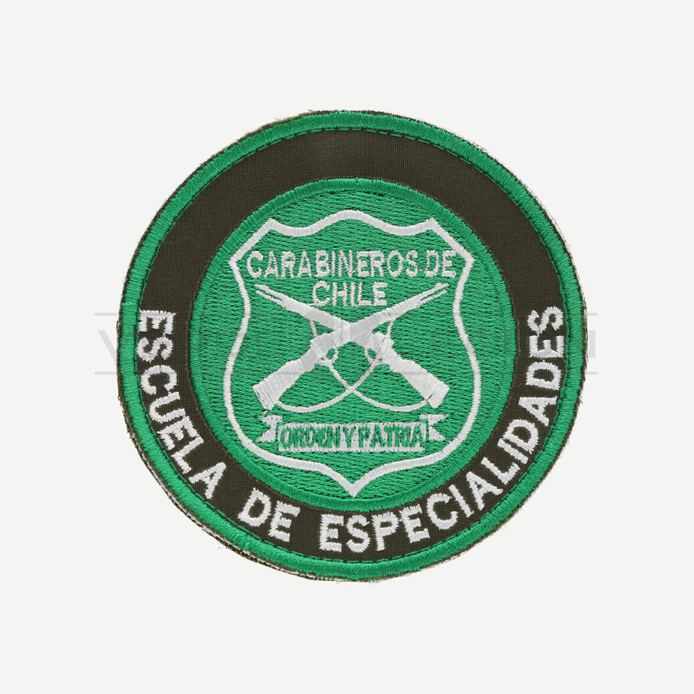 Parche Disco Escuela de Especialidades Carabineros (Opciones)