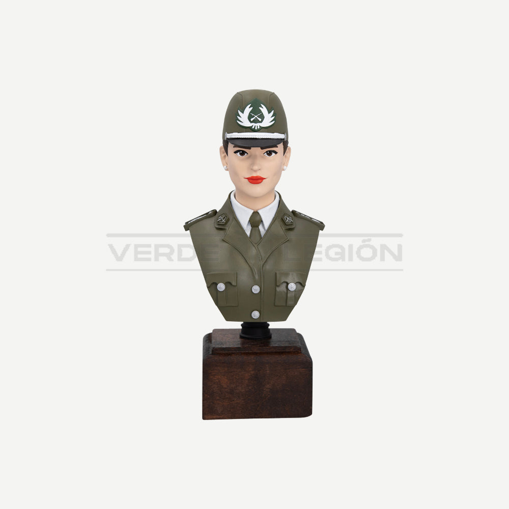 Figura 3D Aspirante a Oficial Mujer