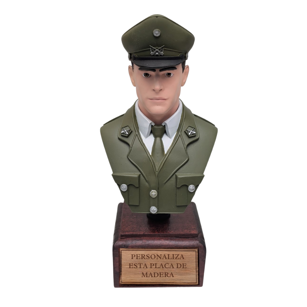 Figura 3D Carabinero Hombre PNI