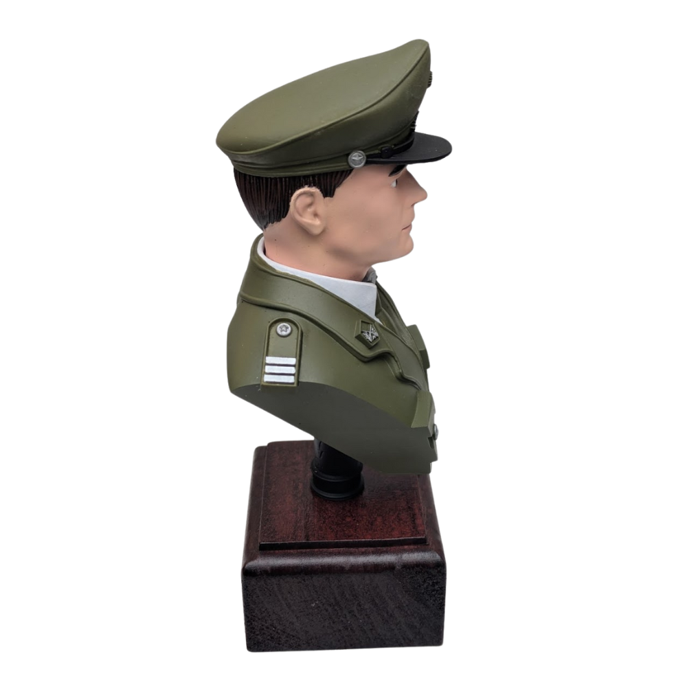 Figura 3D Carabinero PNI Masculino Placa Personalizable