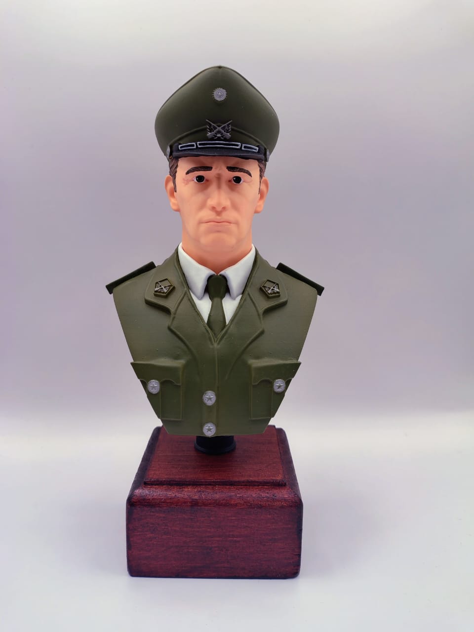 Figura 3D Suboficial Mayor de Carabineros