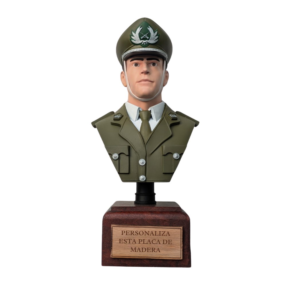 Figura 3D Aspirante a Oficial Escar Hombre