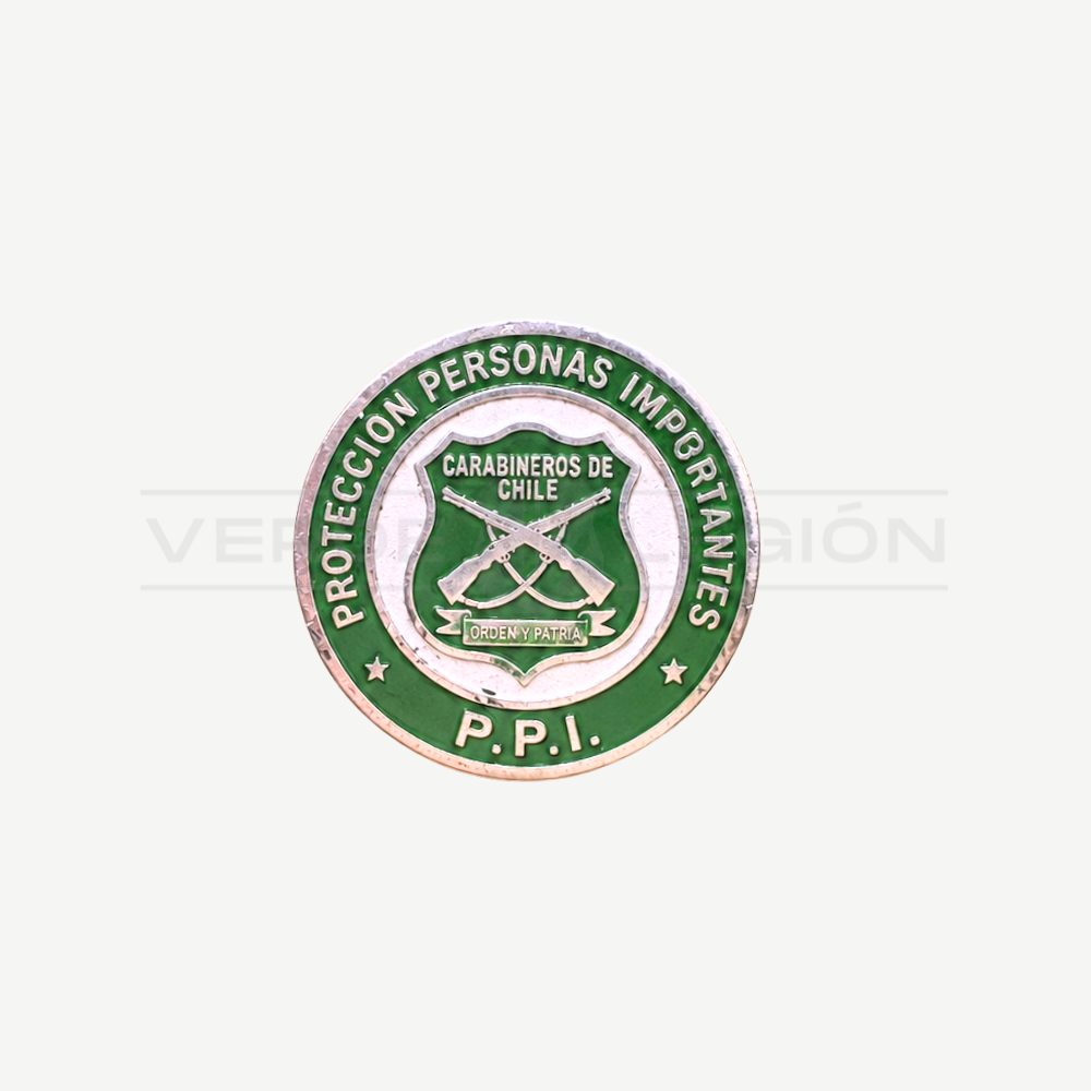 Piocha Botón PPI Carabineros