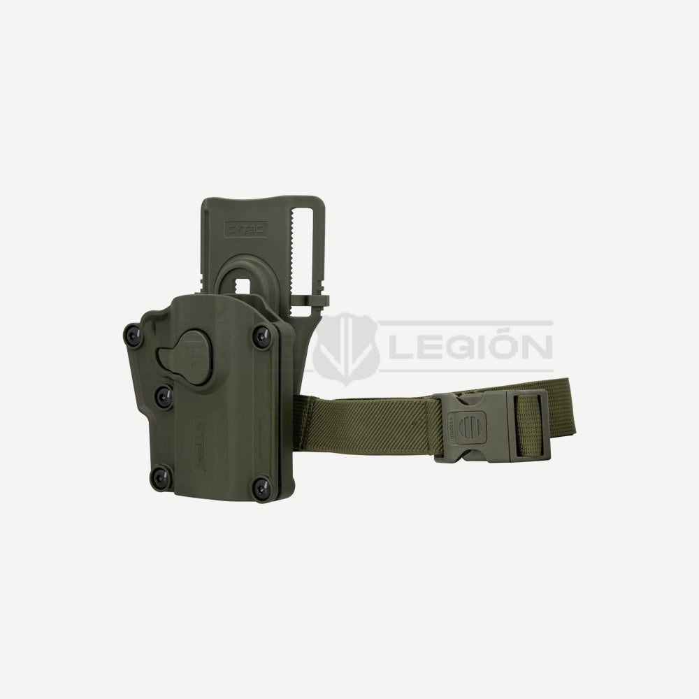 Funda Universal con Plataforma Low Ride Verde Cytac