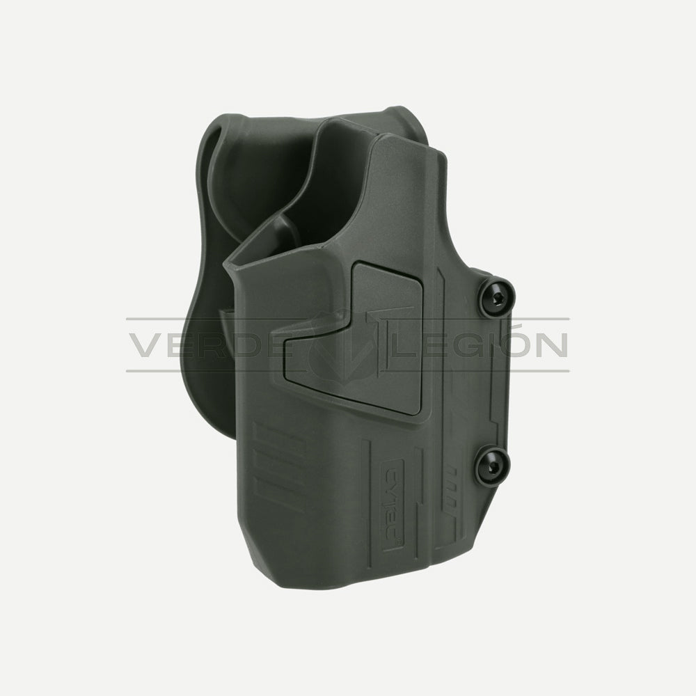 Funda Universal Verde Cytac para Pistolas con Linterna