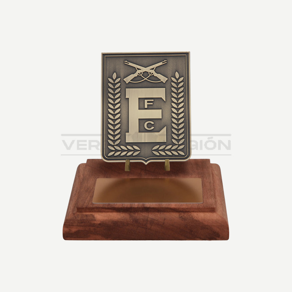 Galvano Escudo Esfocar de Escritorio Personalizable Carabineros