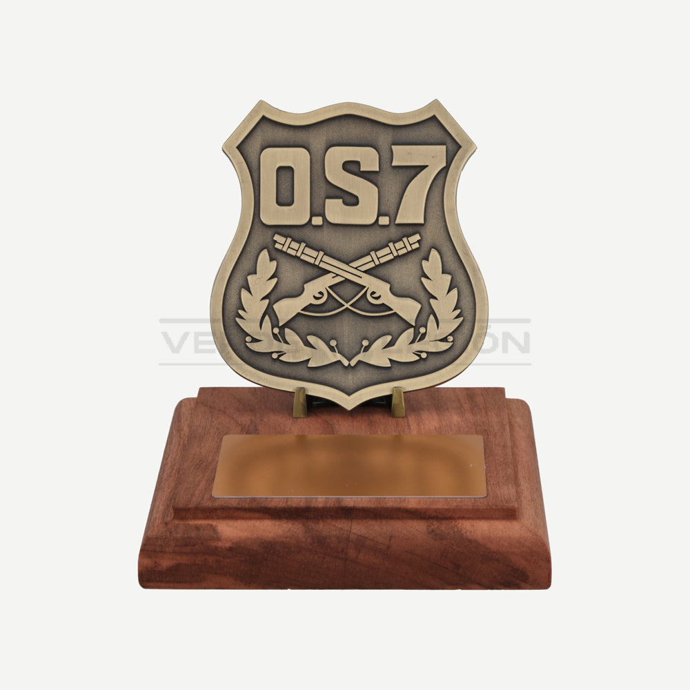 Galvano OS7 de Escritorio Personalizable Carabineros