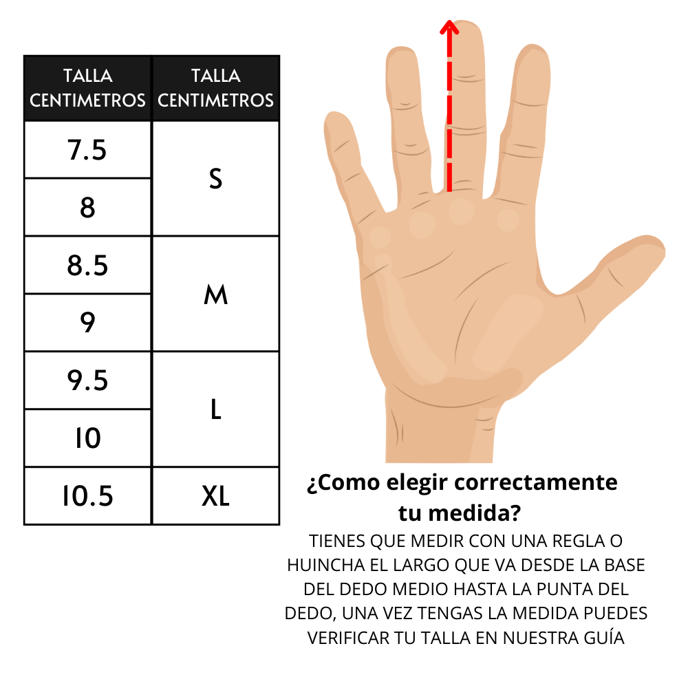 Guante Tránsito Cinta Reflectante Unisex Carabineros