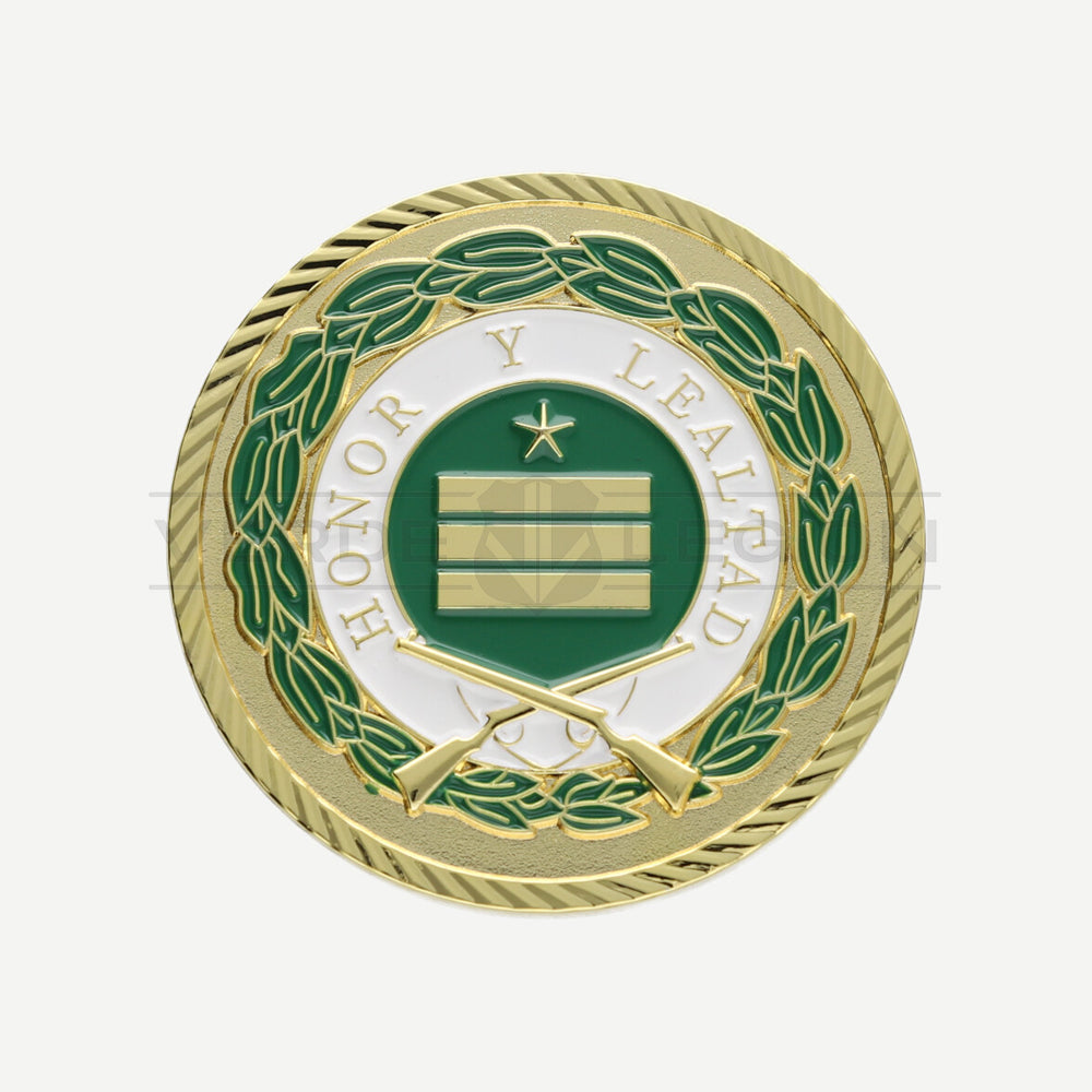 Moneda de Colección Suboficial Mayor Carabineros