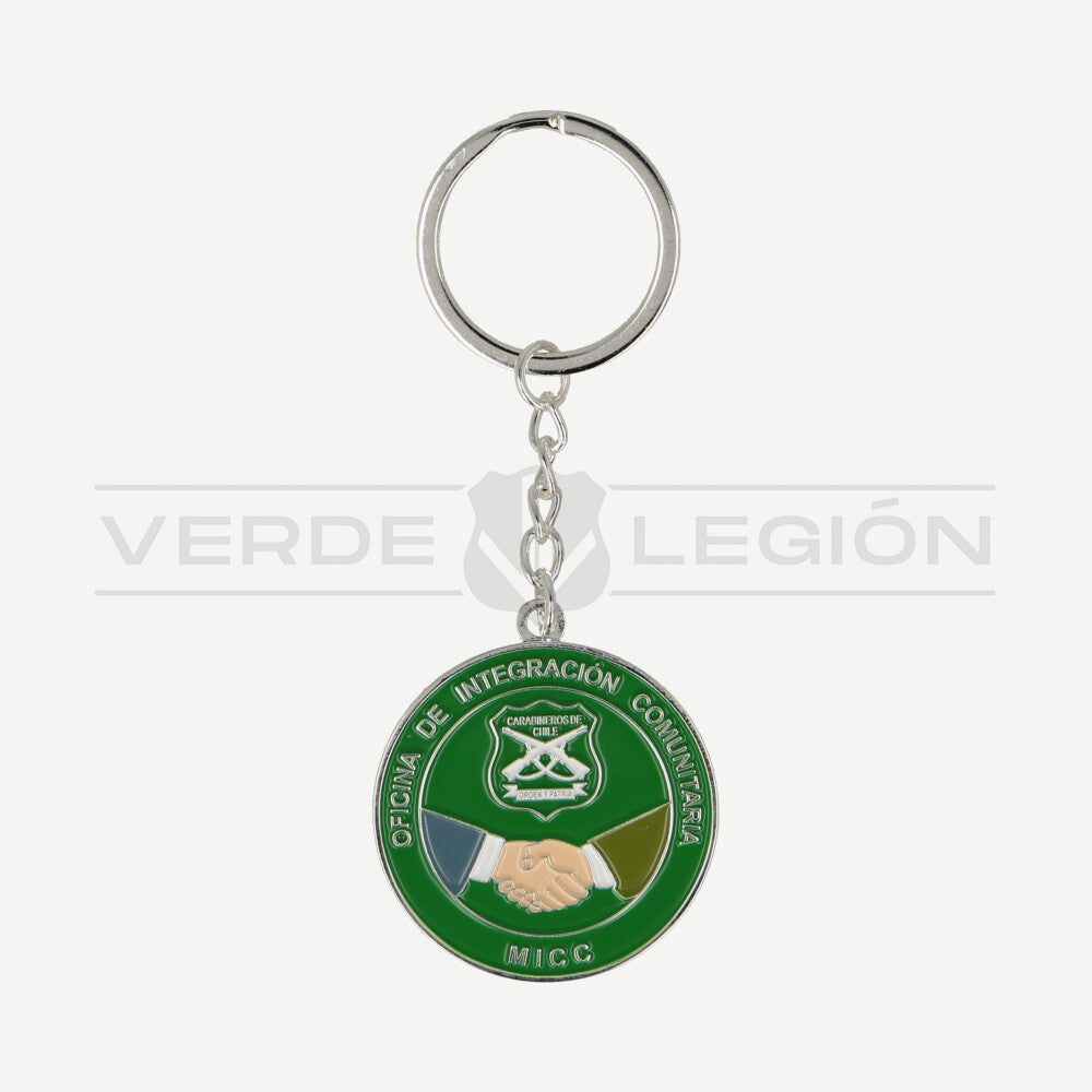 Llavero Modelo de Integración Comunitaria (MICC) Carabineros