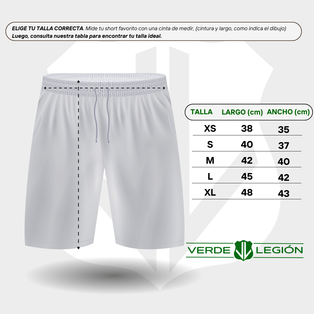 Short Negro Dry Fit Unisex Carabineros