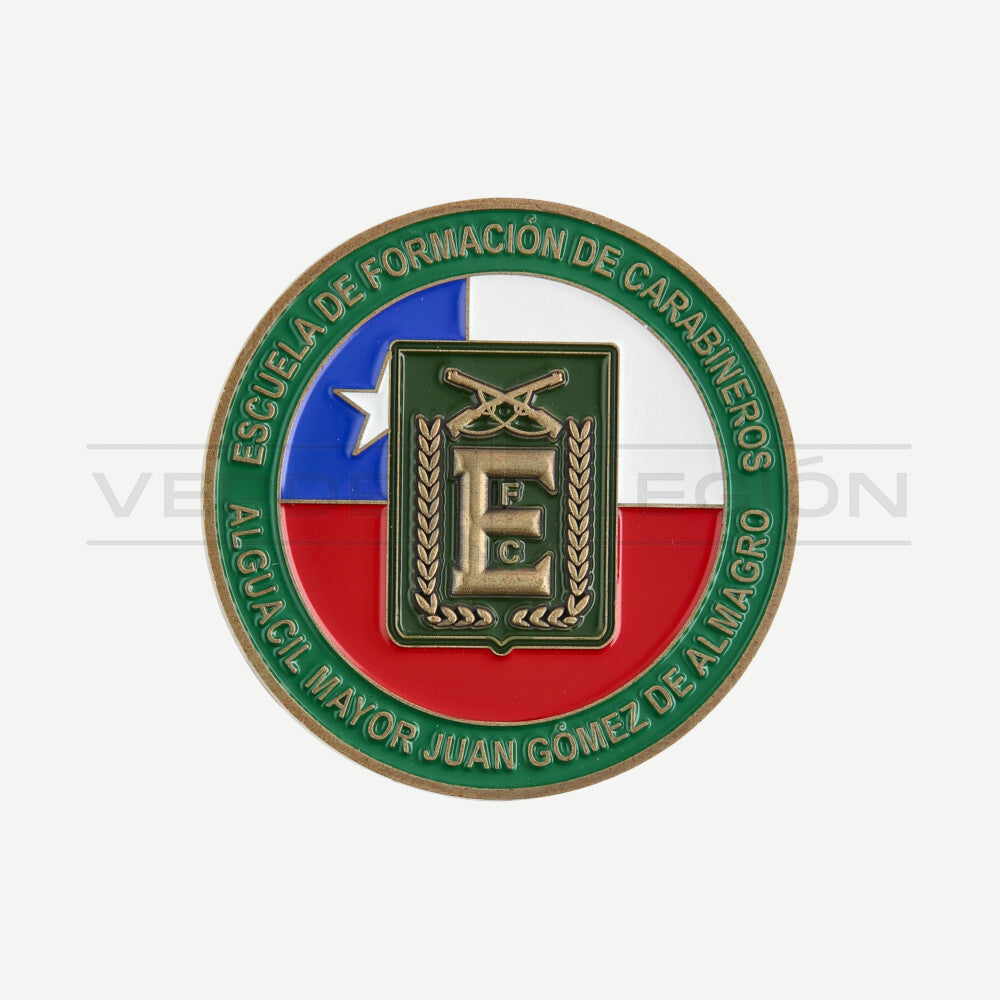 Moneda de Colección Esfocar Ovalle Carabineros