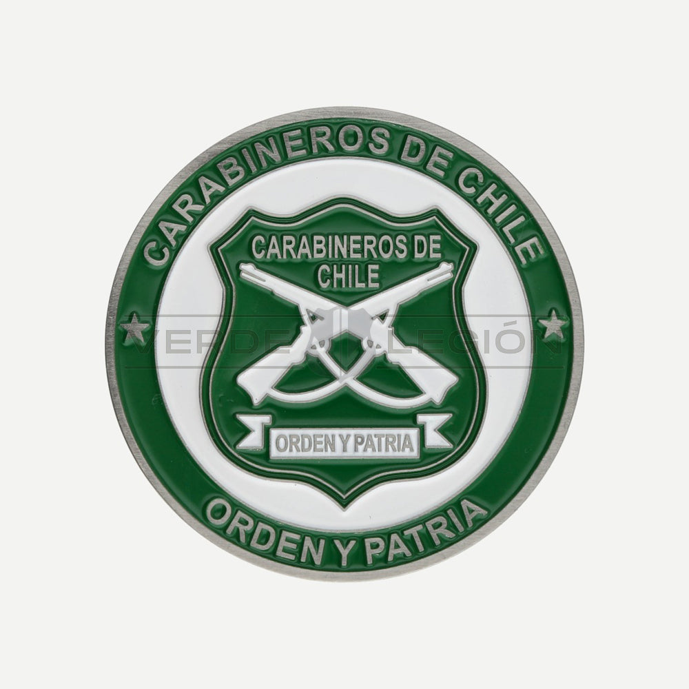 Moneda Personalizada Huella SIP Carabineros