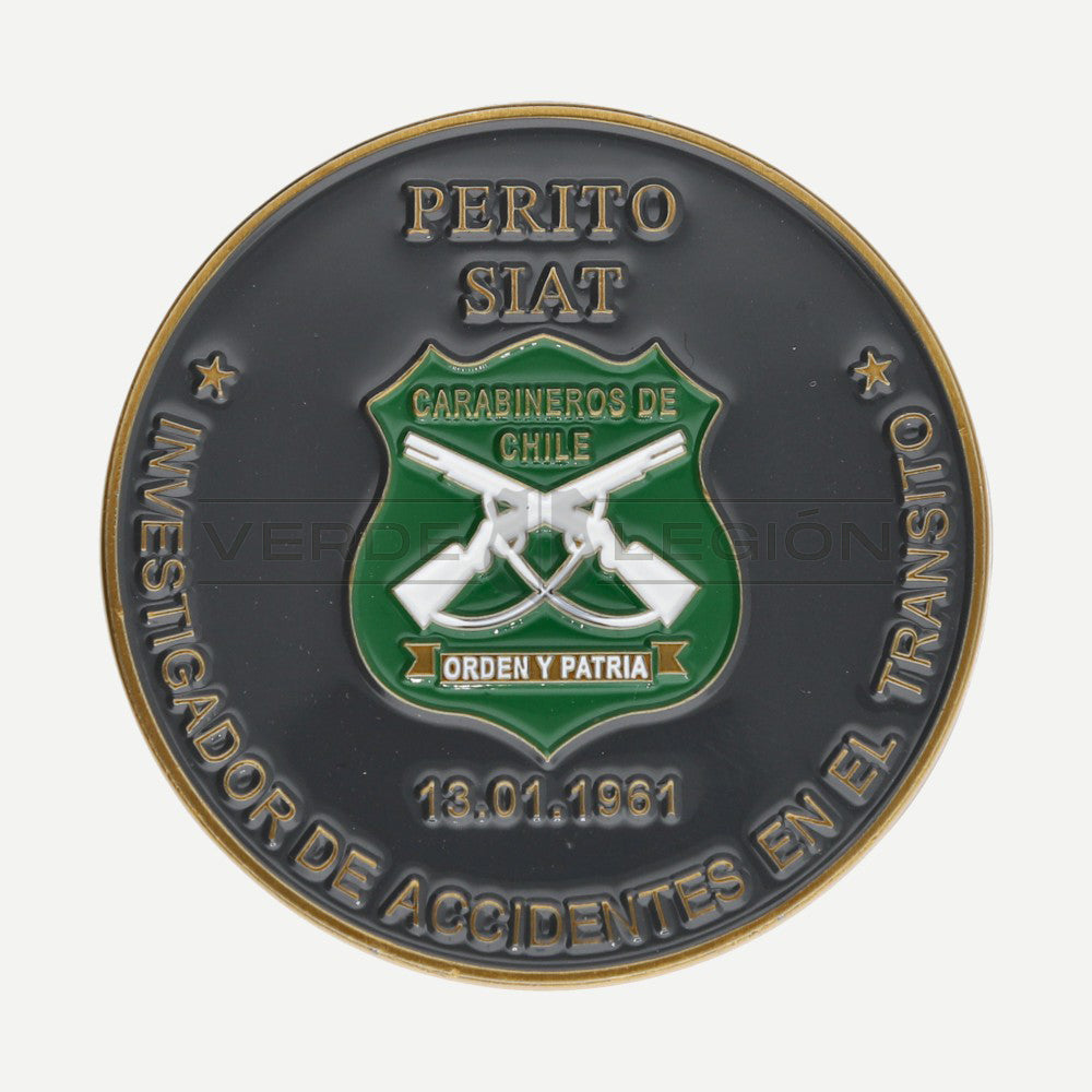 Moneda de Colección Siat Carabineros