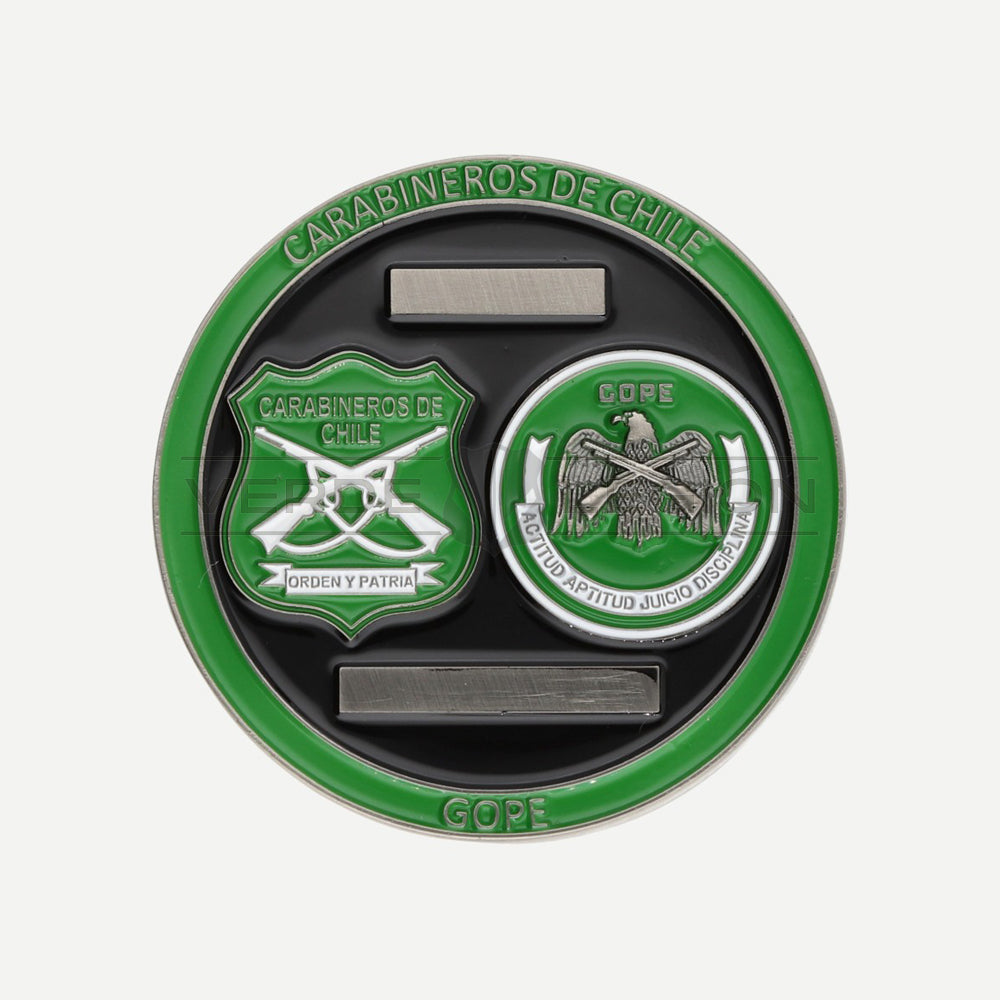 Moneda de Colección Curso Gope Carabineros