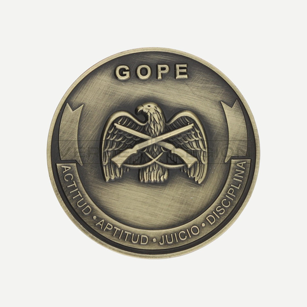 Moneda de Colección Gope Carabineros