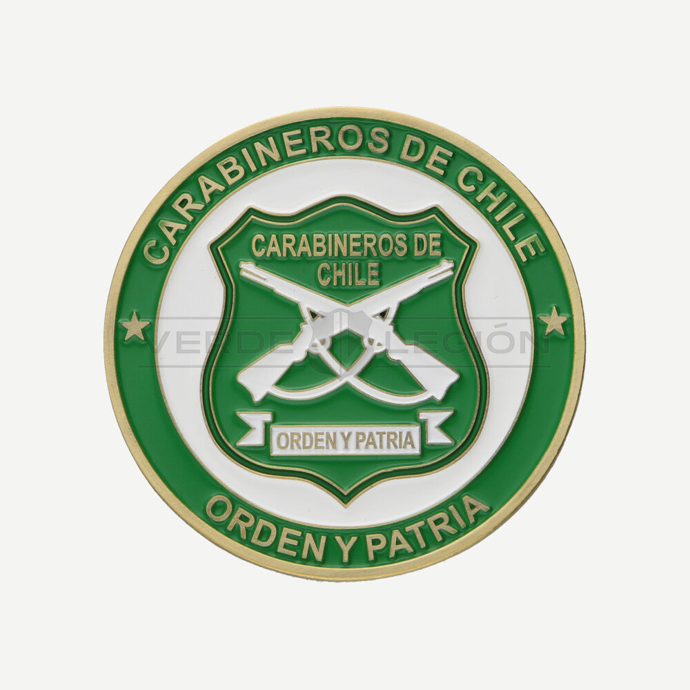 Moneda Personalizada Ascenso Sargento Primero Carabineros