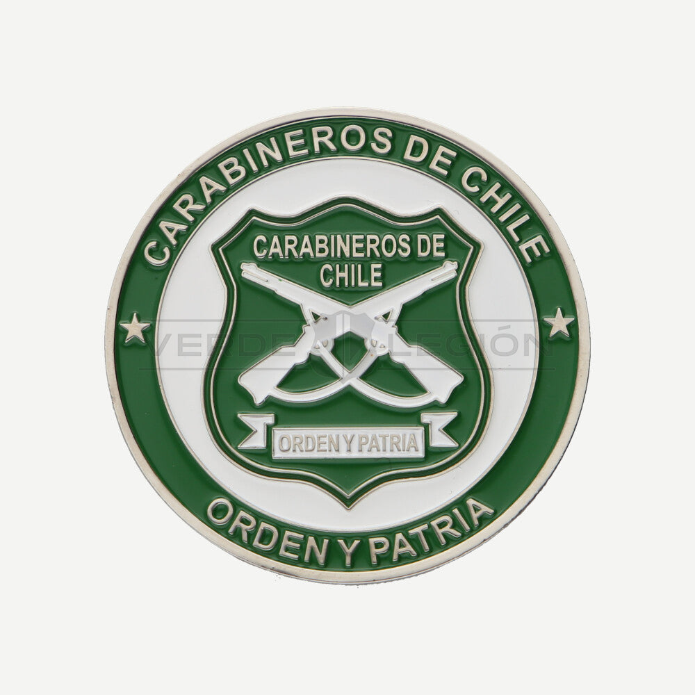 Moneda Personalizada Ascenso Suboficial Mayor Carabineros