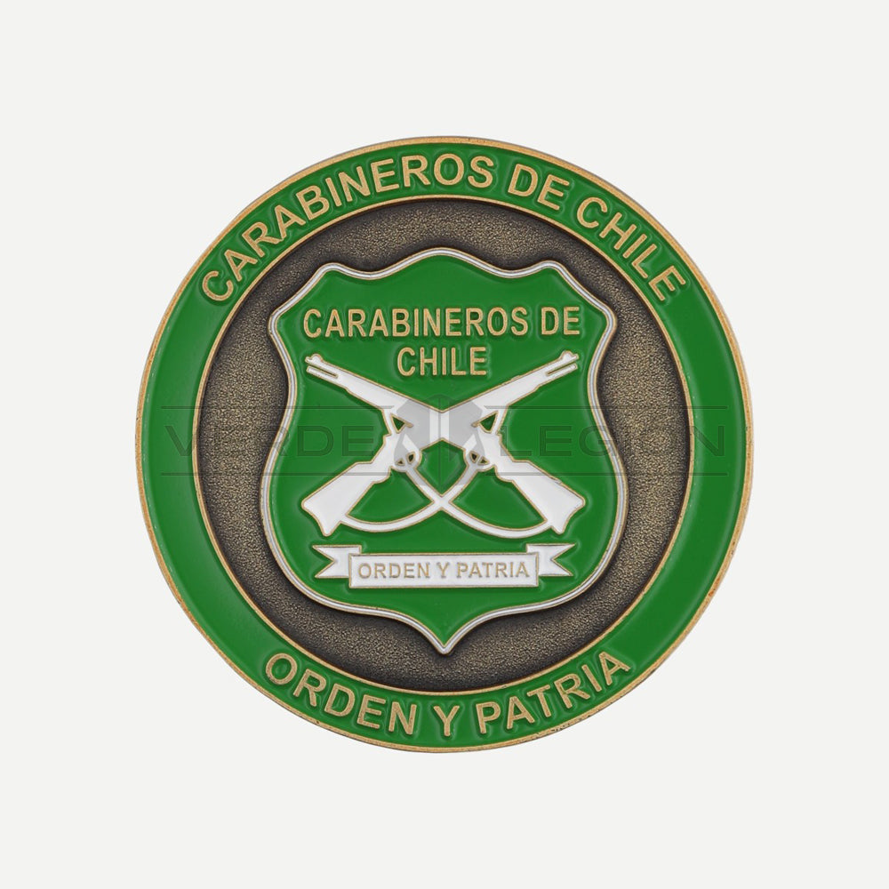 Moneda de Colección Prefectura Antofagasta Carabineros