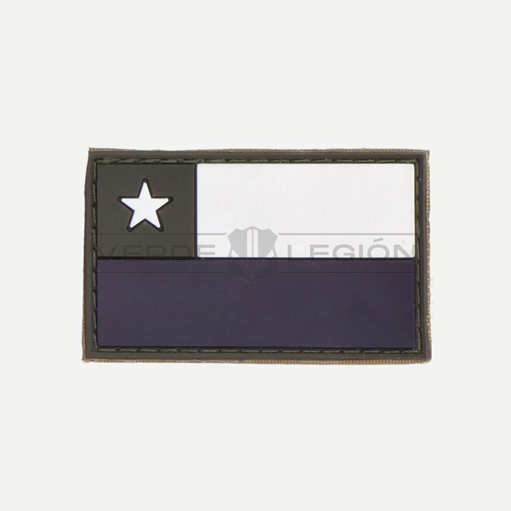 Parche Bandera Chilena Plástica Para Fatiga