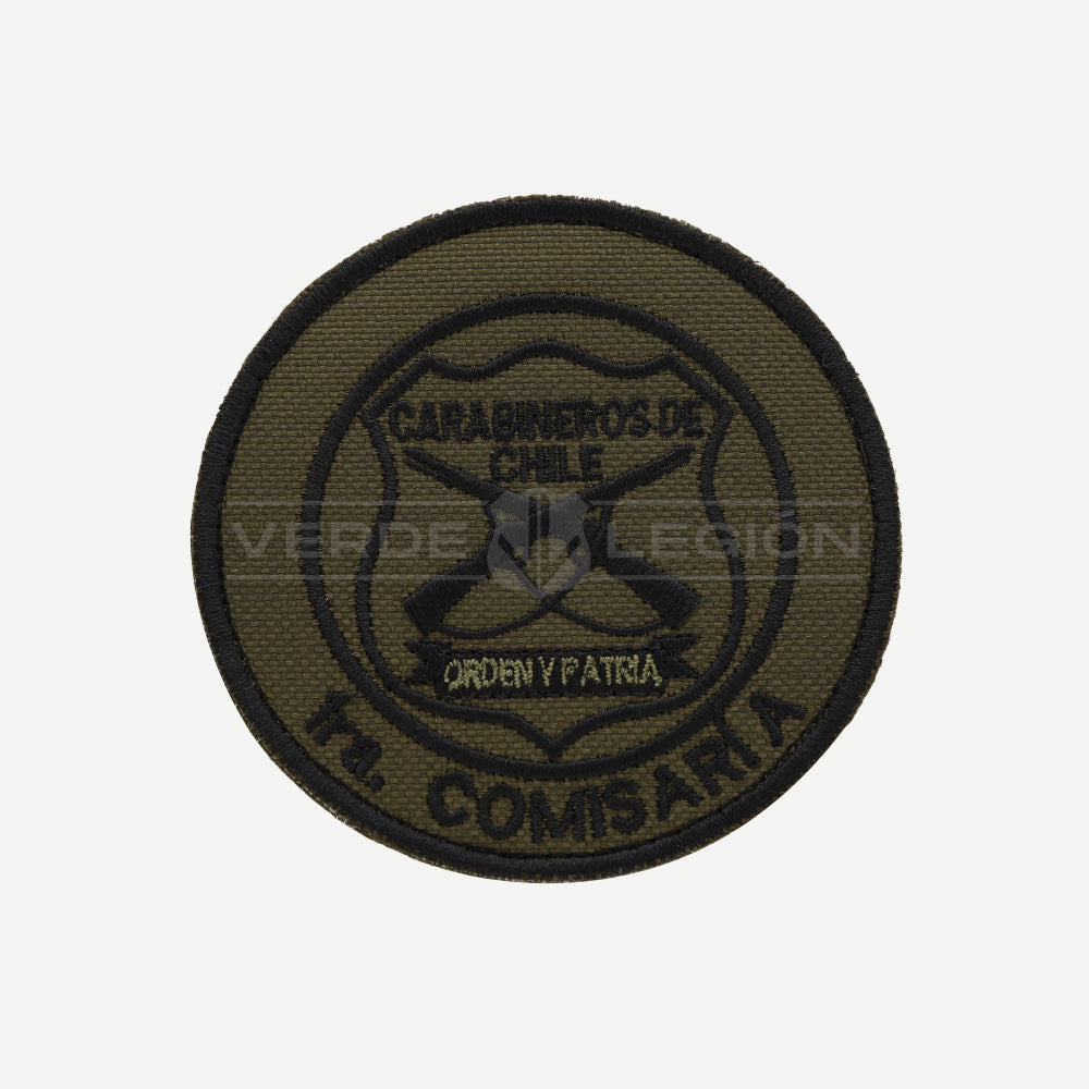 Parche Disco Comisarías (Fatiga) Carabineros