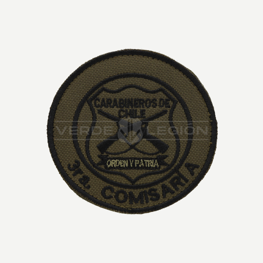 Parche Disco Comisarías (Fatiga) Carabineros