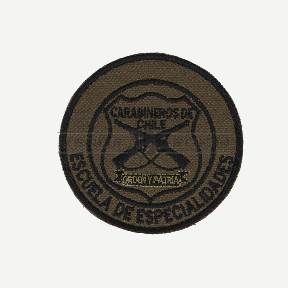 Parche Disco Escuela de Especialidades Carabineros (Opciones)