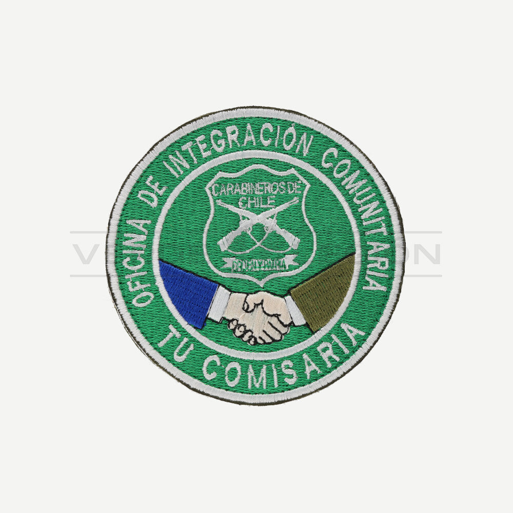 Parche Disco Personalizado Oficina de Integración Comunitaria MICC Carabineros