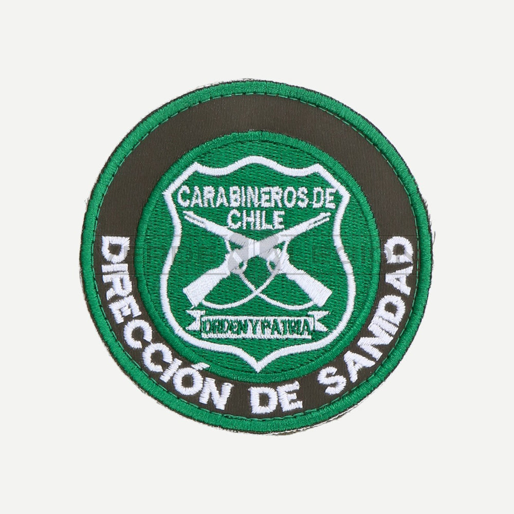 Parche Disco Dirección de Sanidad (Opciones) Carabineros