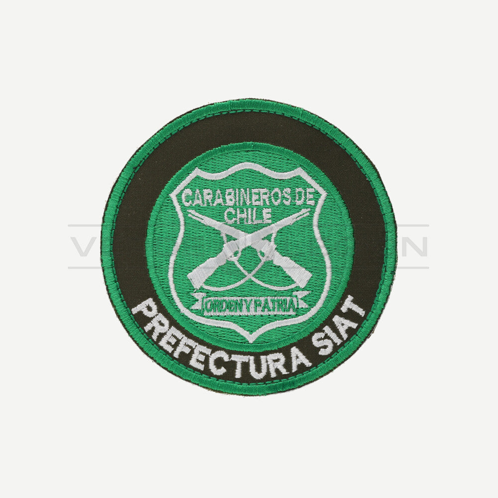 Parche Disco Prefectura SIAT (Opciones) Carabineros