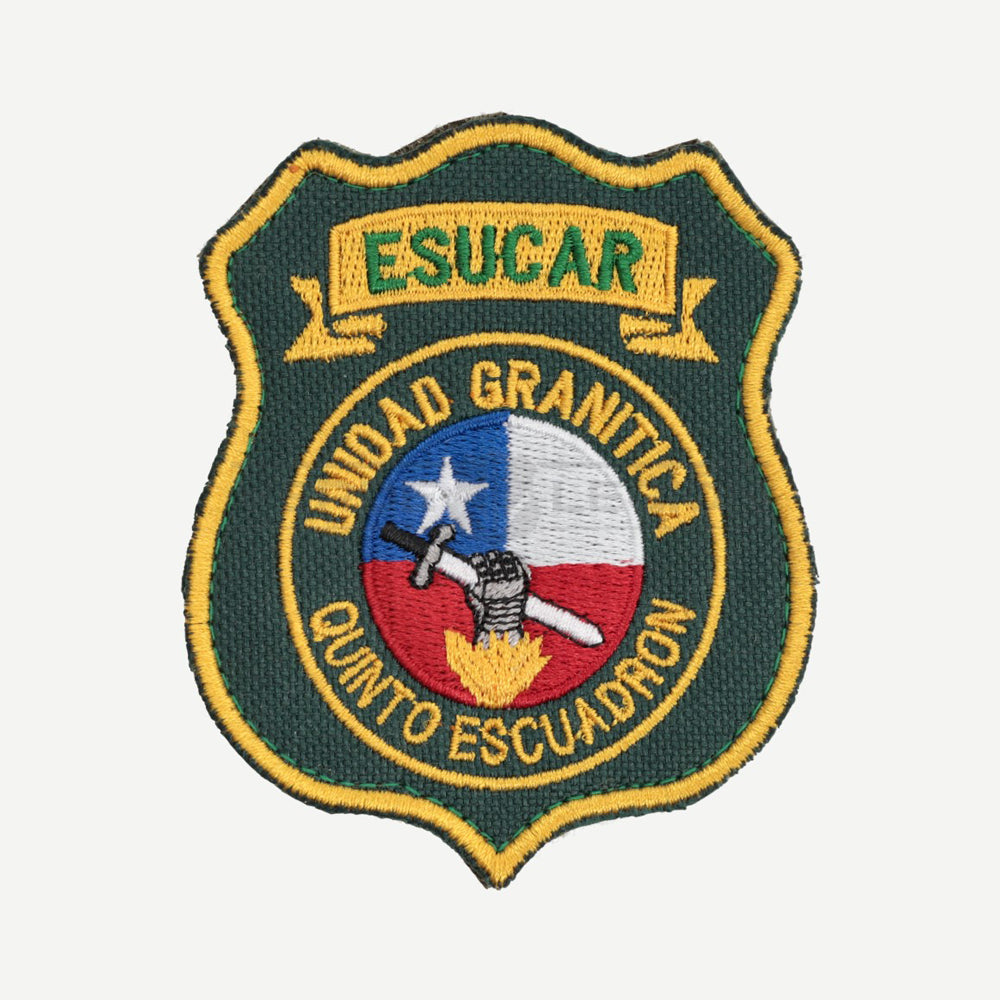 Parche Escudo Escuadrones Esucar (Opciones) Carabineros