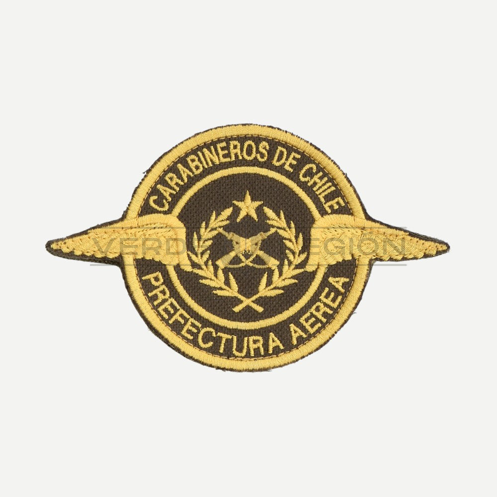 Parche Prefectura Aérea (Amarillo) Carabineros